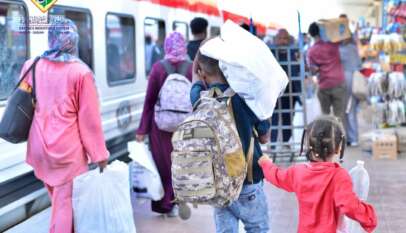 أكثر من 1500 سوداني يغادرون القاهرة في قطار العودة الطوعية السادس أكثر من 1500 سوداني يغادرون القاهرة في قطار العودة الطوعية السادس