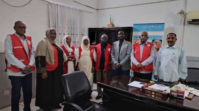 المدير التنفيذي لجمعية الهلال الاحمر السوداني بالنيل الابيض يلتقي وفد الهلال الاحمر الاتحادي الزائر للولاية المدير التنفيذي لجمعية الهلال الاحمر السوداني بالنيل الابيض يلتقي وفد الهلال الاحمر الاتحادي الزائر للولاية