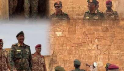 رئيس مجلس السيادة السوداني يرسل رسالة للعالم.. من منطقة النقعة الاثرية ويلقي خطاب ماوئة الجيش وعيدها الواحد وسبعين بقلم:- خليل فتحي خليل رئيس مجلس السيادة السوداني يرسل رسالة للعالم.. من منطقة النقعة الاثرية ويلقي خطاب ماوئة الجيش وعيدها الواحد وسبعين بقلم:- خليل فتحي خليل