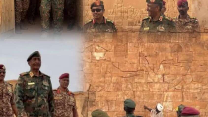 رئيس مجلس السيادة السوداني يرسل رسالة للعالم.. من منطقة النقعة الاثرية ويلقي خطاب ماوئة الجيش وعيدها الواحد وسبعين بقلم:- خليل فتحي خليل رئيس مجلس السيادة السوداني يرسل رسالة للعالم.. من منطقة النقعة الاثرية ويلقي خطاب ماوئة الجيش وعيدها الواحد وسبعين بقلم:- خليل فتحي خليل