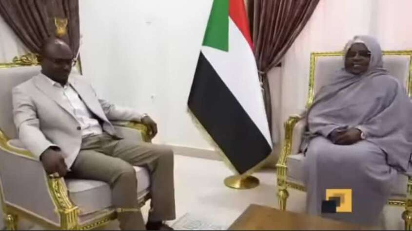 لدى لقائها منظمة أطباء حول العالم عضو مجلس السيادة د. سلمى عبد الجبار تؤكد حرص الحكومة على دعم ومساندة كافة المبادرات الإنسانية والمجتمعية لدى لقائها منظمة أطباء حول العالم عضو مجلس السيادة د. سلمى عبد الجبار تؤكد حرص الحكومة على دعم ومساندة كافة المبادرات الإنسانية والمجتمعية