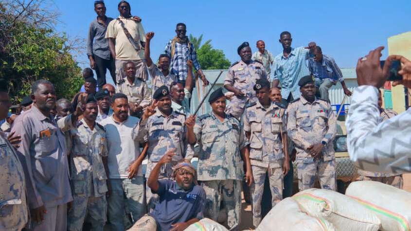 ضبط اضخم شحنة مخدرات قادمة إلى شرق السودان