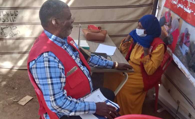 الهلال الأحمر السوداني بولاية الجزيرة تضحيات تحت اصوات القذائف والدانات   ود مدني ..ابوبكر محمود