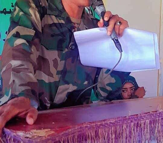 الفريق عبد الهادي : نواجه معركة وجود والجهاد فرض عين     الدبة : عوض حسن 