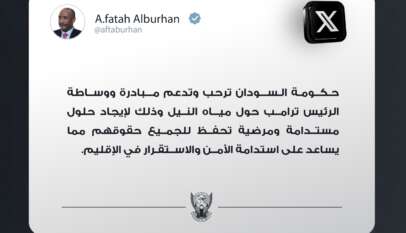 البرهان: حكومة السودان ترحب وتدعم مبادرة ووساطة الرئيس ترامب