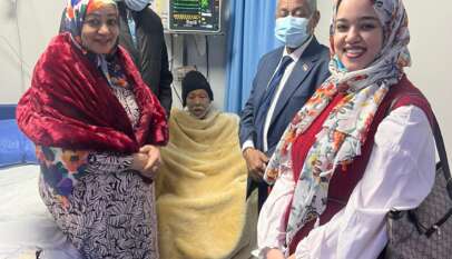 عدوي يطمئن على صحة الوزير الأسبق د. إسماعيل مكي