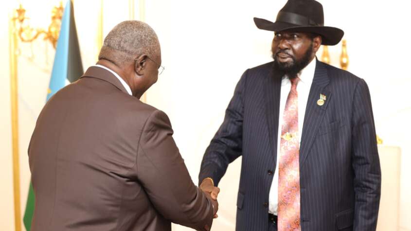 الامن القومي السوداني وأمن جنوب السودان يتصدر لقاء سلفاكير بعقار