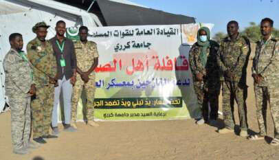 خمسة أيام من العطاء.. قافلة الصمود لجامعة كرري تُغير واقع نازحي الفاشر بالعفاض