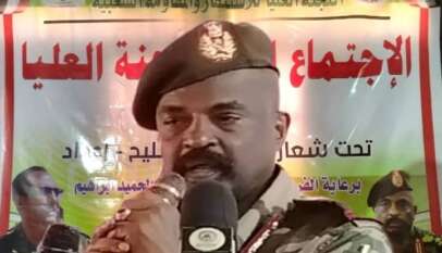 والي الشمالية يوكد علي دور المقاومة الشعبية في اسناد القوات المسلحة