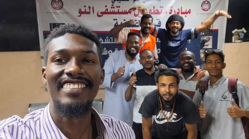 شباب في الثريا.. متطوعي صرح النو