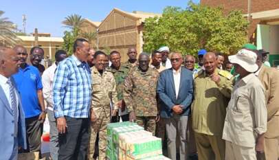والي الخرطوم يدشن مبادرة النمير بتوفير (5) ألف سلة رمضانية والي الخرطوم يدشن مبادرة النمير بتوفير (5) ألف سلة رمضانية