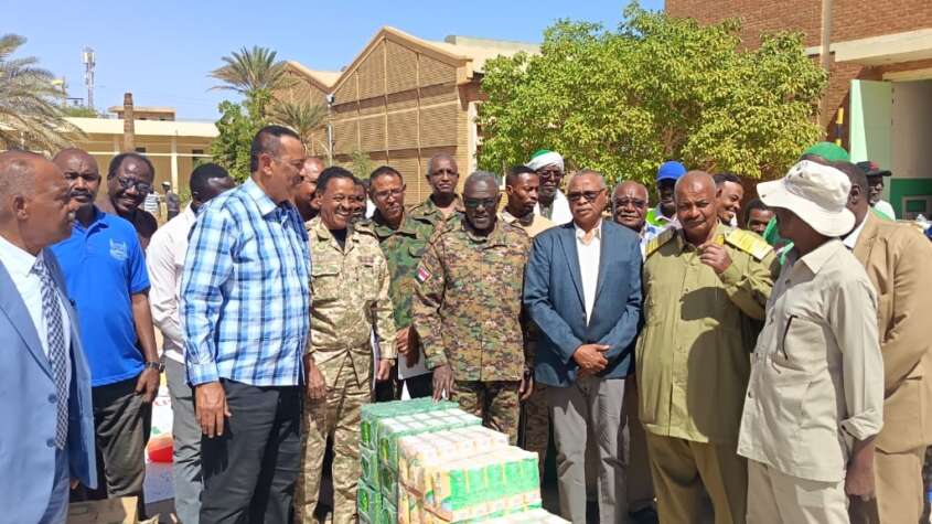 والي الخرطوم يدشن مبادرة النمير بتوفير (5) ألف سلة رمضانية