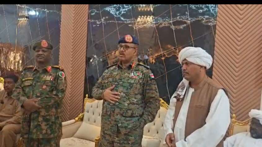 جابر يؤكد زوال المليشيات ويشيد بدور الإدارة الأهلية في شندي